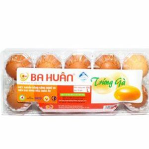 Trứng gà, trứng vịt Ba Huân